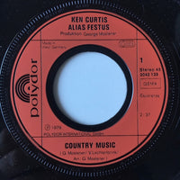 Ken Curtis (2) Alias Festus (4) : Ein Bier, Ein' Trinken / Country Music  (7", Single)