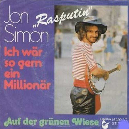 Jon Symon : Ich Wär So Gern Ein Millionär (7", Single)
