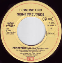 Sigmund Und Seine Freunde : Erdbeermund (Remix) (7", Single)