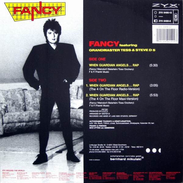 Fancy Feat. Grandmaster Tess* & Steve D 5* : When Guardian Angels... Rap (12")