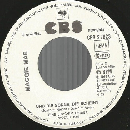 Maggie Mae : Komm' Klopf Heut' Nacht An Die Tür (7", Single, Promo)