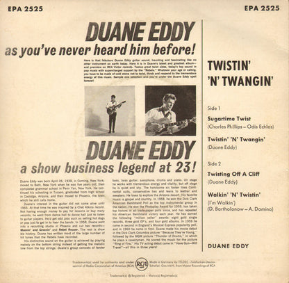 Duane Eddy : Twistin' 'N' Twangin' (7", EP)