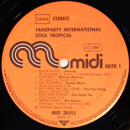 Various : Tanzparty International: Soul Tropical (LP, Comp)