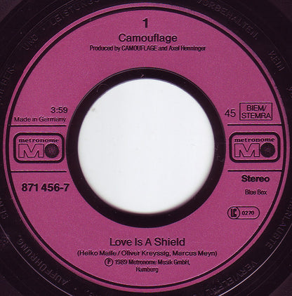 Camouflage : Love Is A Shield (7", Single)