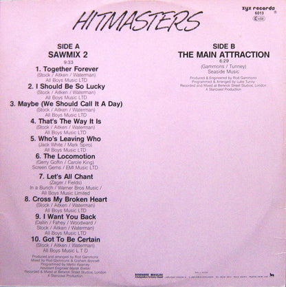 Hitmasters : Sawmix 2 (12", P/Mixed)