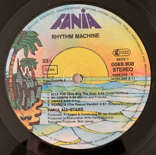 Fania All Stars : Rhythm Machine (LP, Album)