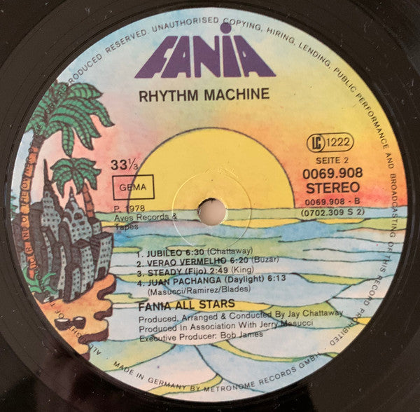 Fania All Stars : Rhythm Machine (LP, Album)