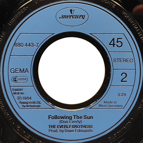 The Everly Brothers* : The Story Of Me (7", Single)