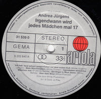 Andrea Jürgens : Irgendwann Wird Jedes Mädchen Mal 17 (LP, Album, Club)