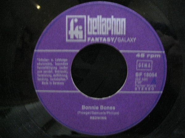 Redwing (2) : Bonnie Bones  (7", Single)