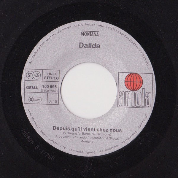 Dalida : Problemorama  (7", Single)