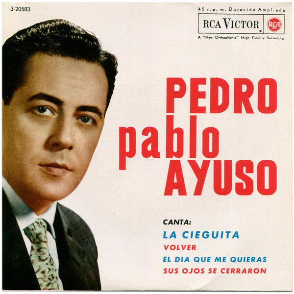 Pedro Pablo Ayuso : Canta: La Cieguita  (7", EP)