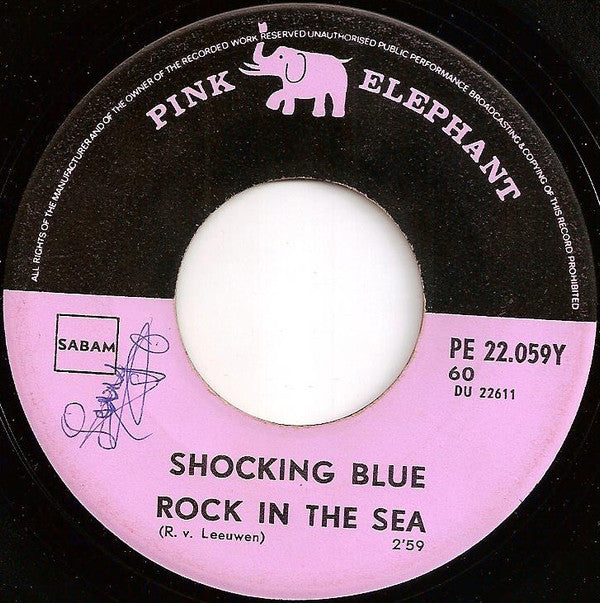 Shocking Blue : Rock In The Sea (7", Single)