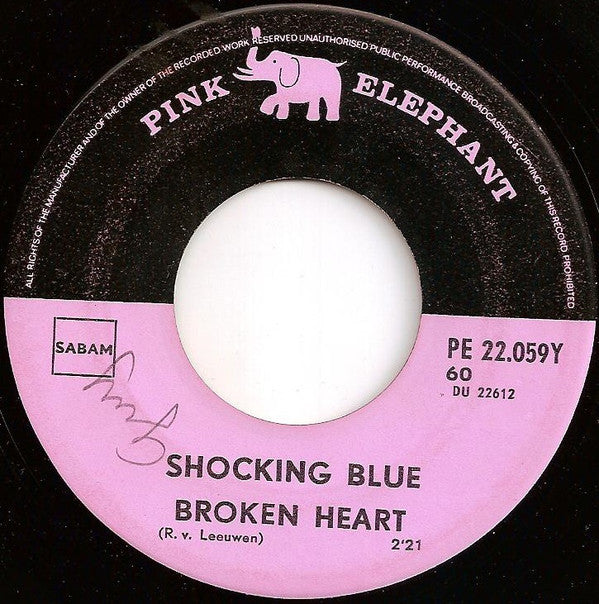 Shocking Blue : Rock In The Sea (7", Single)