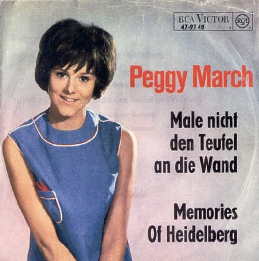 Peggy March : Male Nicht Den Teufel An Die Wand / Memories Of Heidelberg (7", Single)