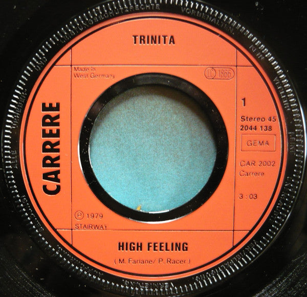 Trinita : High Feeling (7")