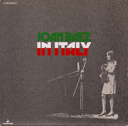 Joan Baez : Joan Baez In Italy (2xLP, Album, Gat)