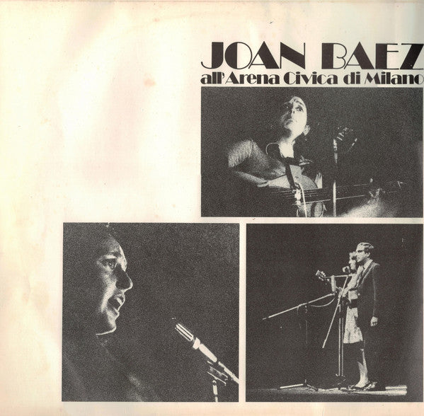 Joan Baez : Joan Baez In Italy (2xLP, Album, Gat)