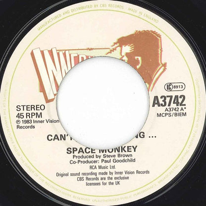 Space Monkey (3) : Can't Stop Running.... (7", Single)