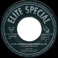 Henry Vahl : Ohne Kummer Ohne Sorgen / Ja, Ich Muss Immer Wieder Hamburg Sehn (7", Single)