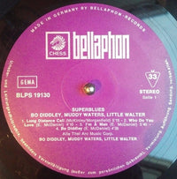 Bo Diddley, Little Walter, Muddy Waters : Super Blues (LP, Album, RE)