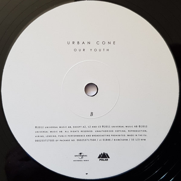 Urban Cone : Our Youth (2xLP)