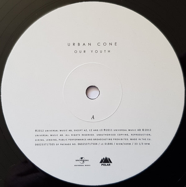 Urban Cone : Our Youth (2xLP)