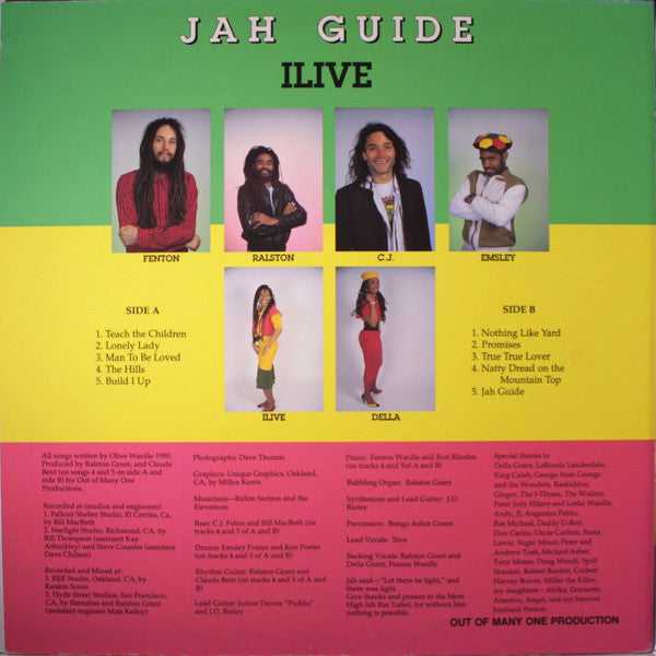 Ilive Wardle : Jah Guide (LP, Album)