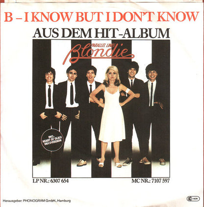 Blondie : Sunday Girl (7", Single)