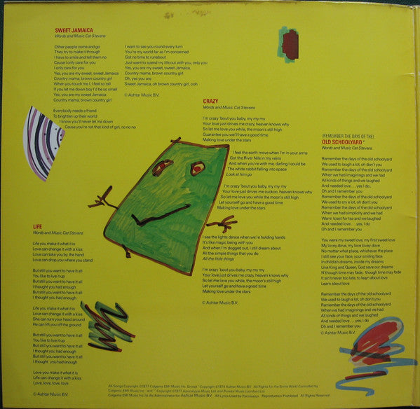 Cat Stevens : Izitso (LP, Album, Club)