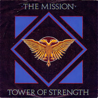 The Mission : Tower Of Strength (7", EP, Blu)