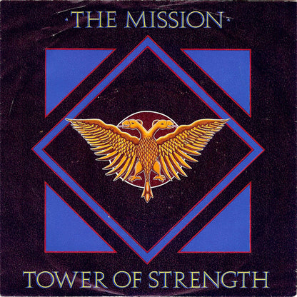 The Mission : Tower Of Strength (7", EP, Blu)
