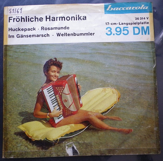 Günther Gürsch Mit Seinen Solisten : Fröhliche Harmonika (7", EP)