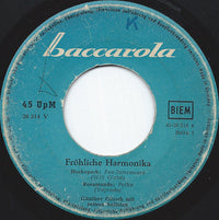 Günther Gürsch Mit Seinen Solisten : Fröhliche Harmonika (7", EP)