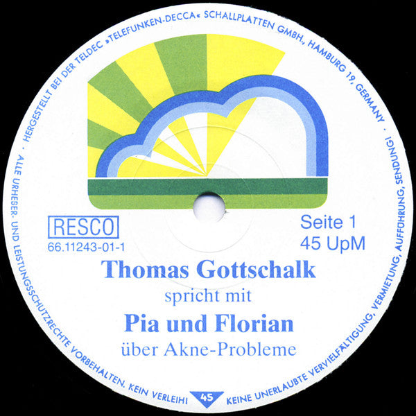 Thomas Gottschalk / Karl Dall : Akne Und Was Sie Dagegen Tun Können (7")