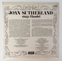 Joan Sutherland Sings Georg Friedrich Händel : Joan Sutherland Sings Handel (LP, Comp)