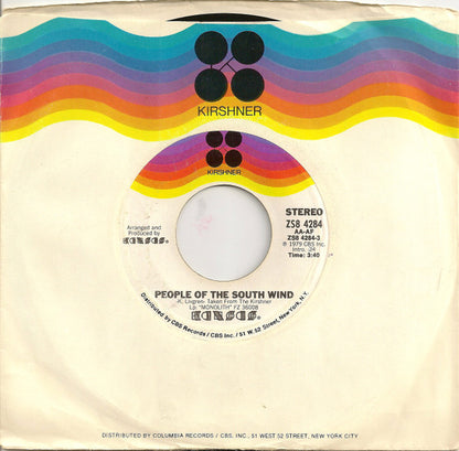 Kansas (2) : People Of The South Wind (7", Single)