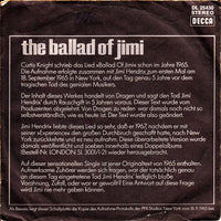 Jimi Hendrix And Curtis Knight : The Ballad Of Jimi (7", Single)