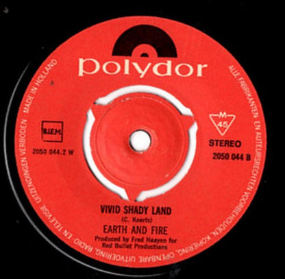 Earth And Fire : Wild And Exciting / Vivid Shady Land (7", Single)