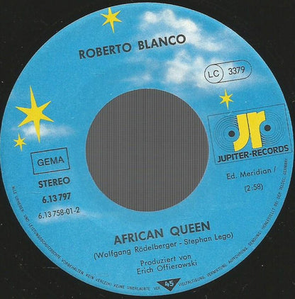 Roberto Blanco : Zuviel Pinacolada (7", Single)