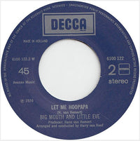Big Mouth & Little Eve : What A Beautiful Day (7", Single)
