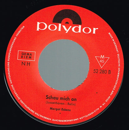 Margot Eskens : Sole, Sole (7", Single, Mono)