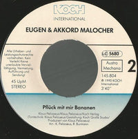 Eugen & Akkord Malocher : Wir Lassen Keine Runde Aus (7", Single)