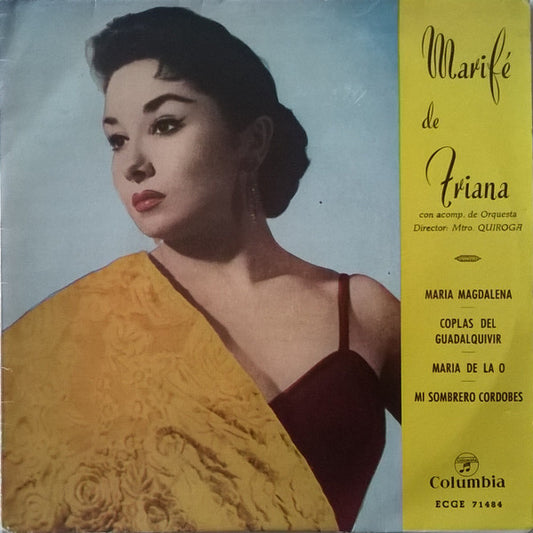 Marifé De Triana : Maria Magdalena (7", EP, Mono, Tri)