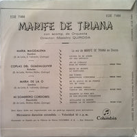 Marifé De Triana : Maria Magdalena (7", EP, Mono, Tri)
