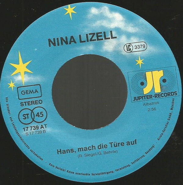 Nina Lizell : Und Du Willst Geh'n ( Deutsche Version Des Hits >Porque Te Vas<) (7", Single)