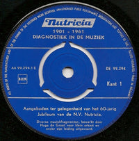 Hugo De Groot : Wat Zou Het Zijn Dokter? - Nutricia 1901 - 1961 Diagnostiek In De Muziek (7")