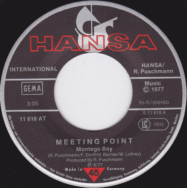 Meeting Point (3) : Montego Bay (7")