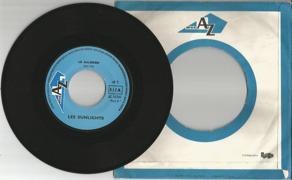 Les Sunlights : Le Deserteur / Le Galerien (7", Single, Jukebox, Promo)