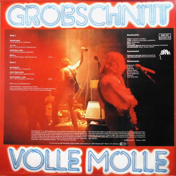 Grobschnitt : Volle Molle (LP, Album, Gat)